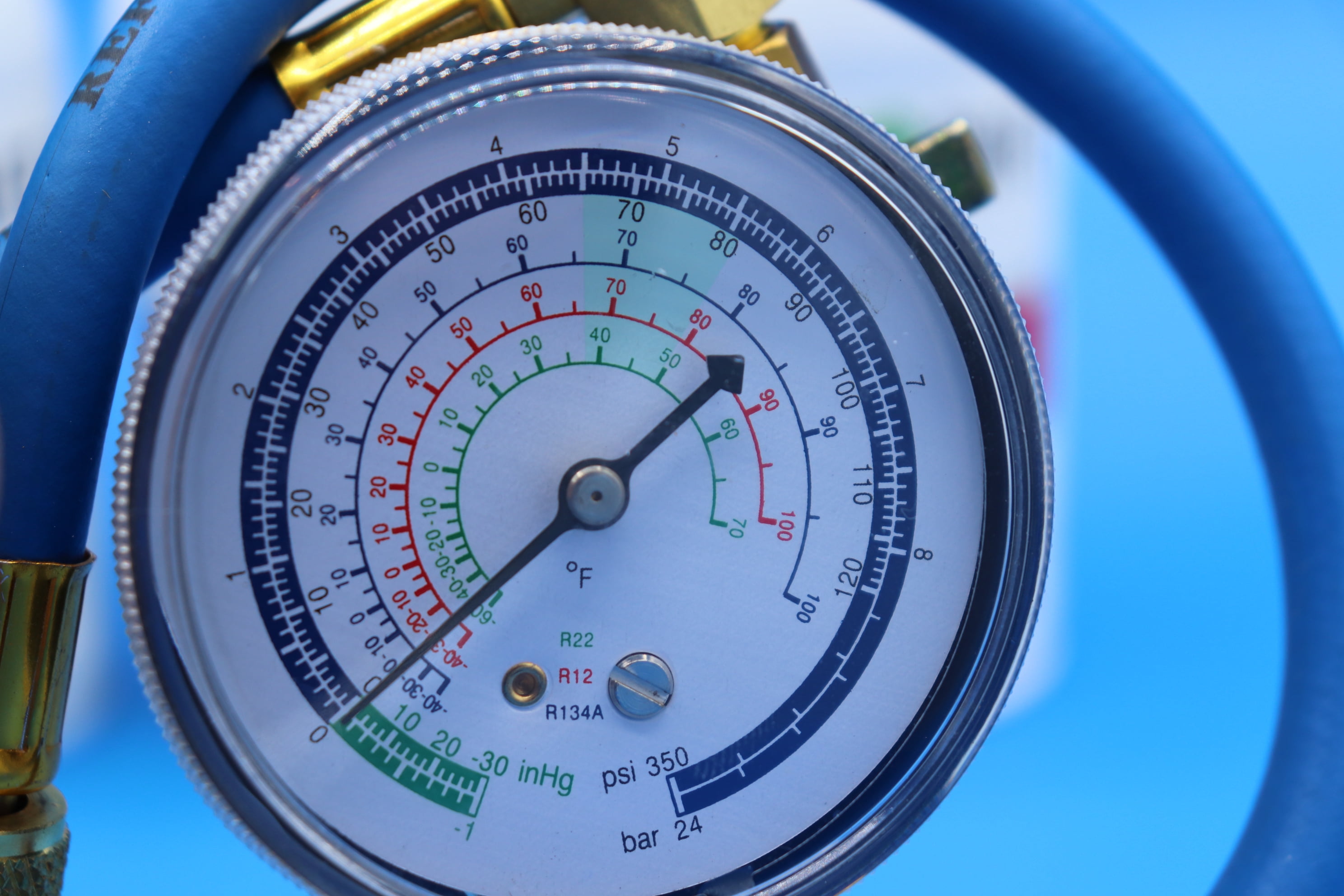 Enviro-Safe Arctic Air R12 Drying Agent Colder Charging Gauge
