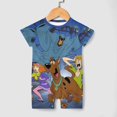 thumbnail image 4 of Scooby Doo Baby Boys Girls Rompers Short Sleeve One Piece Bodysuit Jumpsuits Infant Outfit Clothes 12-18M, 4 of 8