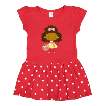 

Inktastic Easter African American Girl Gift Toddler Girl Dress
