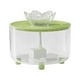 thumbnail image 2 of Fuente de agua para gatos, dispensador de agua para perros, 5 V, alimentación USB, silenciosa, regalo, base estable Verde, 2 of 9