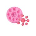 thumbnail image 1 of Advancent Molde de silicona Flores hechas a mano Aromaterapia Arte Artesanía Suministros aromática Jabón Jalea Moldes Decoración Panadería Herramientas y accesorios para hornear 9 rosas Advancent HA061355-02B, 1 of 6