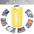 thumbnail image 7 of 115L Dirty Clothes Basket Yellow, 7 of 7