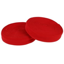 CRILSTYLEO Sewing Elastic Bands 2 Rolls Red 11.8x0.3x0.04in for DIY Projects