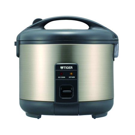 Tiger JNP-S15U 8-Cup (Uncooked) Rice Cooker and Warmer, Stainless Steel