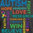 thumbnail image 3 of CafePress - Autism Word Cloud T Shirt - Men's Classic Graphic Cotton T-Shirt, 3 of 4