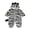 Black White Zebra, variant on Kids Toddler Baby Halloween Animal Costume Infant Cute Monkey Zebra Costume Baby Boy Girl Fall Winter Clothes Warm Flannel Romper Casual Zipper Hooded Jumpsuit with Tail