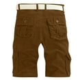 thumbnail image 4 of Delliss Men's Sports Trendy Cargo Shorts Casual Workwear Shorts With Pocket, 4 of 8