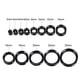 thumbnail image 5 of 2 uds./lote de tapones y túneles de silicona flexibles de 3 a 16 mm para los oídos, piercings para las orejas, dilatadores para las orejas, joyería corporal, 5 of 5