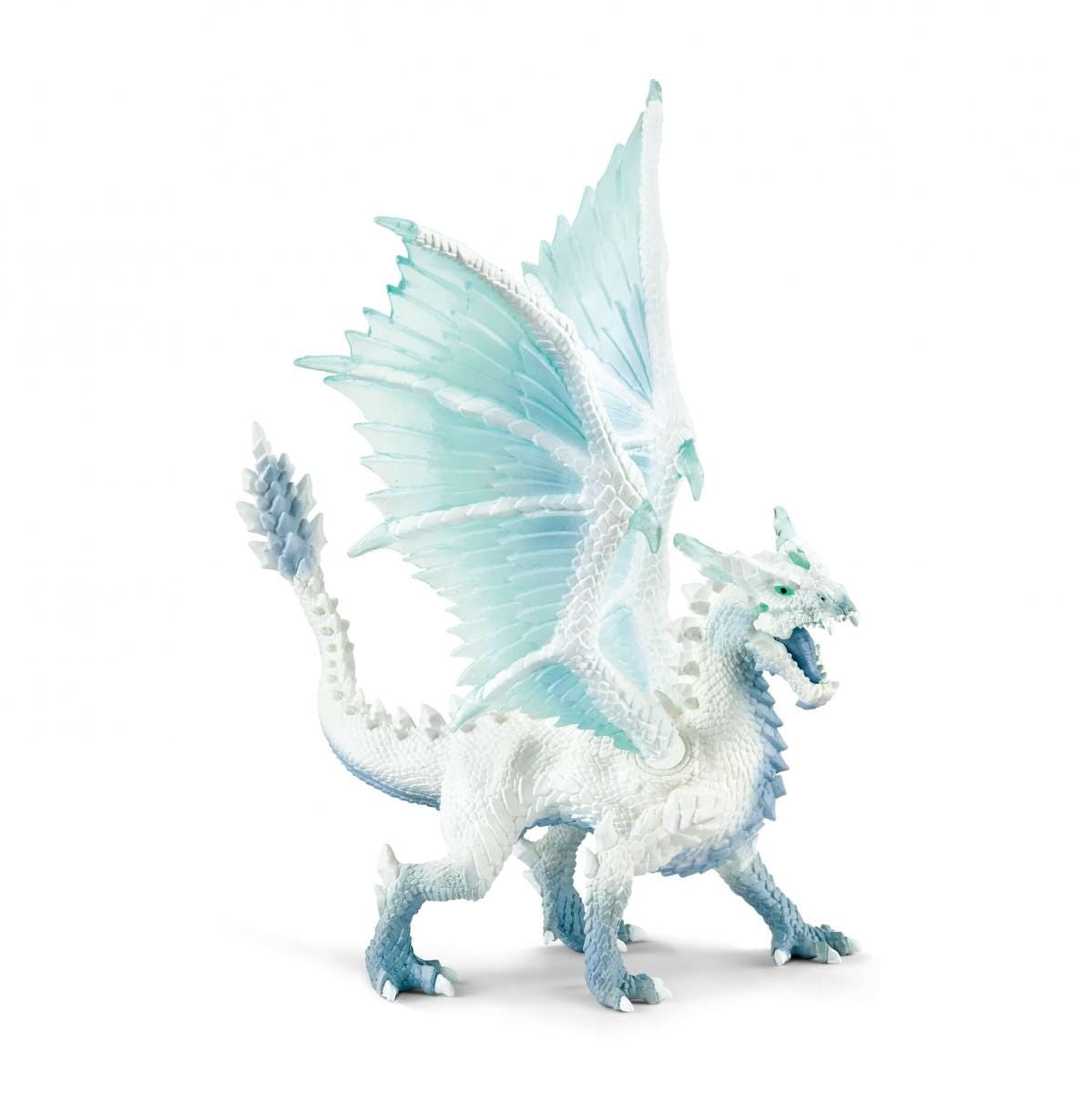 Schleich Eldrador Creatures 11” Ice Dragon Toy Figure with Flexible Wings