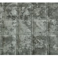 thumbnail image 4 of Chezmoi Collection Piers Medium Gray Velvet Quilt Queen Set, 3-Piece Lush Plush Distressed Velvet Bedding All Season Lightweight Bedspread, Brushed Microfiber Reverse with Double Square Stitch, 4 of 9