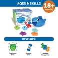 thumbnail image 4 of Recursos de aprendizaje sobre juguetes Steve The Scoop y Splash Shark 18m+, 4 of 8