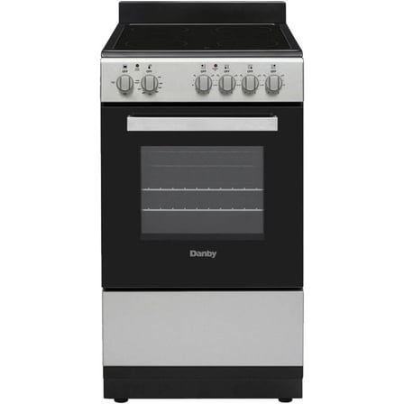 Danby DER20V1BSS 2.05 Cu. Ft. Stainless Freestanding Electric Range
