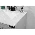 thumbnail image 4 of 24 inch single bathroom vanity in grey, 4 of 8