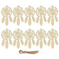 thumbnail image 1 of Wooden Catch Dream Net Home Decoration Pendant for Creative Decor 20Pcs, 1 of 3