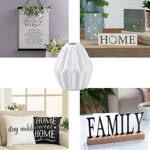 Fun Express Positively Simple Room Refresh Decorating Kit 8 Pieces