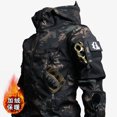 thumbnail image 1 of Tactical Jackets Shark Skin Soft Shell Hiking Clothes Outdoor Windbreaker Flight Pilot Hood Training Fleece Field Jacket Pants, 1 of 5
