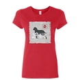 thumbnail image 1 of Tee Hunt All You Need is Love Women's T-Shirt Dog Best Friend Doggie Paw Adopt Shirt, Red, Small, 1 of 4