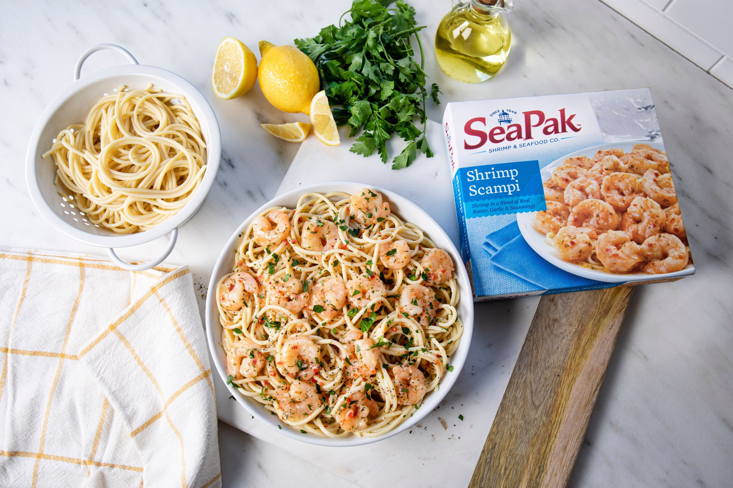 Seapak Shrimp Scampi In A Blend Of Real Butter Garlic Desertcart