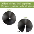thumbnail image 4 of Argulvti Bird Feeder Bezel, Circular Wall Protection Universal Wild Outdoor Hanging Wrap Squirrel Baffle, 4 of 7