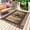 Brown, variant on Western Farmhouse Outdoor Rug 5x7 Ft - Reversible Patio Rug Outdoor Camping Rugs, Primitive Rustic Country Retro Texas Star Indoor Outdoor Area Rugs, Non-Slip Outdoor Carpet Runner for Deck/Porch