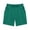 1-Dark Green310, variant on Whouriu Girls Athletic Casual Shorts Solid Breathable Loose Fit Pull-On Shorts, Sizes 3-10
