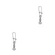 thumbnail image 3 of Greeniant Paquete de 10 pines de conector de pesca de acero inoxidable, rodamiento de anzuelo portátil a presión, aparejos de anzuelo para profesional Tipo 2 2piezas Greeniant  CBP493732, 3 of 5