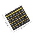 thumbnail image 2 of EXHUMKY Compact Cell Phone Storage Bag - Classroom Organizer for Phones, Jewelry, Accessories, and Small Essentials, 2 of 6
