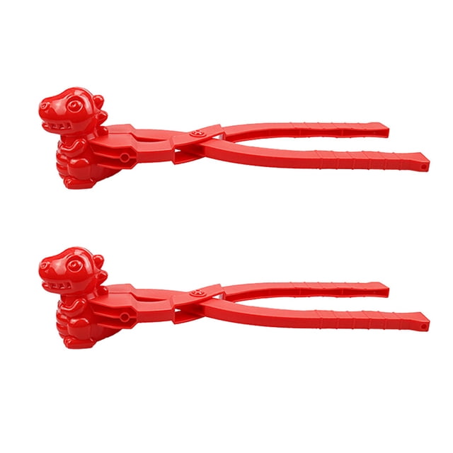 WREESH Cartoon Dinosaur Snowball Maker Clip Tool Kids Toy For Winter Outdoor Sports