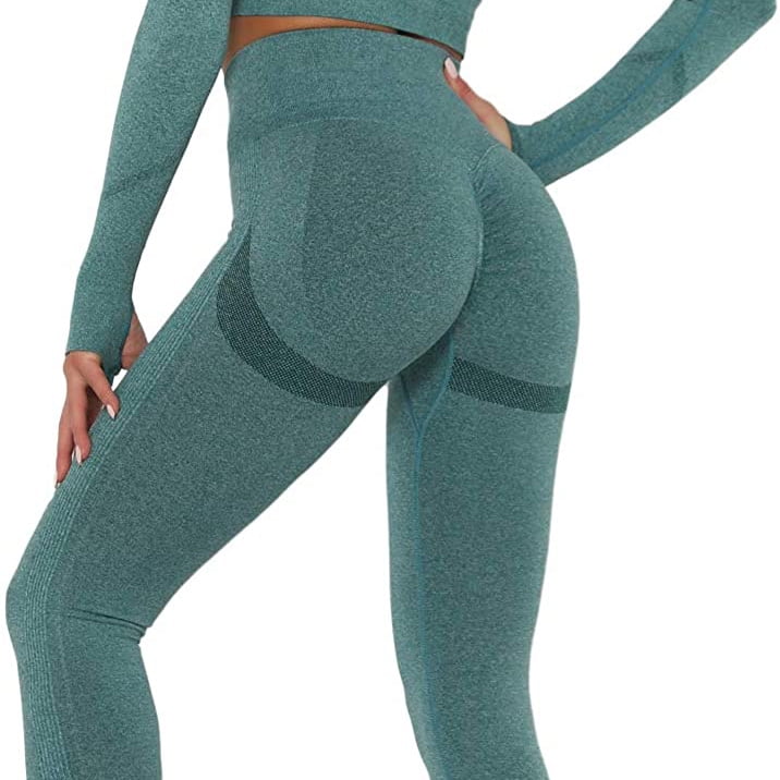 FITELITE Scrunch Butt Lifting Leggings Seamless High Waist Camo Yoga Pants Workout  Leggings for Women Tummy Control at  Women's Clothing store