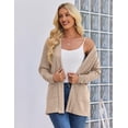 thumbnail image 3 of Zeagoo Cardigan for Women Long Sleeve Open Front Sweaters Casual Loose Lightweight Cardigans with Pockets, 3 of 6