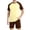 Yellow, variant on JULMCOMO Men's Pajamas Set Color Block Crew Neck Short Sleeve Soft Comfy Loungewear Set Elastic Waisted Wide Leg Casual Shorts with Pockets Earthy Yellow L