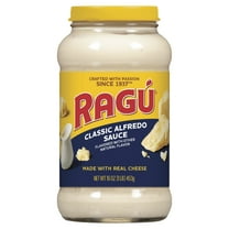 Ragu Classic Alfredo Pasta Sauce, Made with Real Cheese, 16 oz