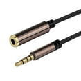 thumbnail image 2 of Braided 3.5mm Male to Female Extension Audio Adapter Cable for Laptop Speaker, 2 of 8