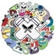 thumbnail image 3 of 50pcs/set Alphabet Lore Graffiti Stickers Decal For Skateboard Water Bottle Decoration, 3 of 3