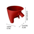 thumbnail image 2 of Flour Funnel for Kitchen Aid Stand Mixer Attachment, Bowl Lift for Egg Liquid and Both Flour, Tilt-Head Stand Mixer, Enables Guided Pouring, Easy to Use and Clean(Red), 2 of 6
