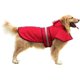 thumbnail image 2 of Chubasquero con capucha para perros, Poncho resistente para perros de 53 a 72 libras, impermeable para mascotas, ropa para perros, Poncho grande y cálido para perros JM, 2 of 5