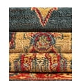 thumbnail image 6 of Unique Loom Sahand Collection Area Rug - Arsaces (8' Round Navy Blue/Gray), 6 of 7