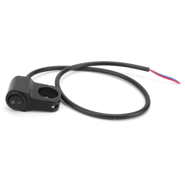 Motorcycle Handlebar Switch On/Off Button, Motorcycle Headlight Switch Convenient Durable Practical For ATV And UTV With 22mm/0.85in Handlebar