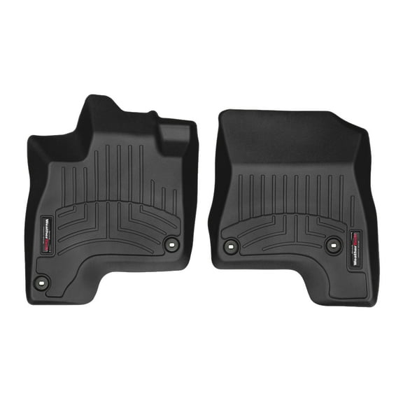 WeatherTech Custom Fit FloorLiners compatible with 2018-2019 Honda Clarity Plug-In Hybrid - 1st Row (Driver & Passenger), Black