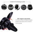 thumbnail image 4 of Adjustable Car Phone Holder - 360 Degree Mount For Dashboard, Windshield & Air Vent, Compatible With Universal Smartphones, 4 of 6