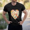 thumbnail image 2 of Yiaimeir ‌Summer Men's T-shirt Casual Short Sleeve Shirt with Breathable Fit‌, 2 of 5