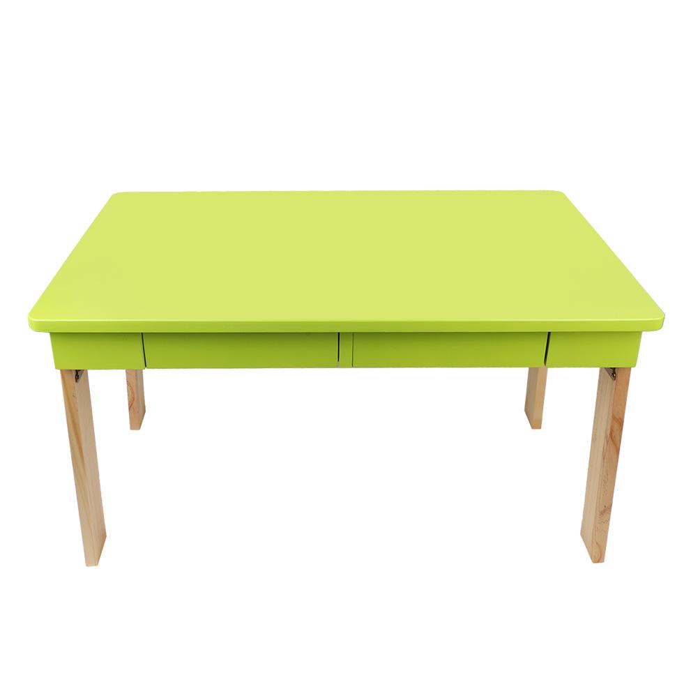 Ccdes Pine Folding Double Drawer Table Children's Play ... on {keyword}