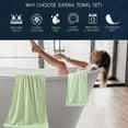 thumbnail image 4 of Coral Velvet Absorbent Bath Towels For Adults Face Towel Bath Towel Set Soft Comfortable Bathroom Towel Set Highly Absorbent Soft Bathroom Towels Set, 4 of 8