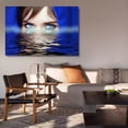 thumbnail image 6 of Woman Eyes Water Soul Psychology Canvas Poster Bedroom Decor Sports Landscape Office Room Decor Gift,Frame-style,16x24inch(40x60cm), 6 of 8