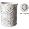thumbnail image 2 of Popular Bath Monaco Waste Basket, Rose, 9x6x9.5 Inches, 2 of 4