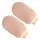 thumbnail image 2 of Exfoliating Gloves 2Pcs Shower Mittens Glove-Shaped Light Pink Ideal For Bathing And Showering Suitable For All Skin Types, 2 of 4