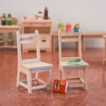 thumbnail image 3 of Arborister Wooden Backrest Chairs Layout Props, 3 of 10