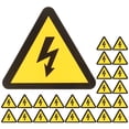thumbnail image 1 of 25 Sheets of Warning Electric Shocks Signs Electric Shocks Warning Stickers Label Decals, 1 of 7