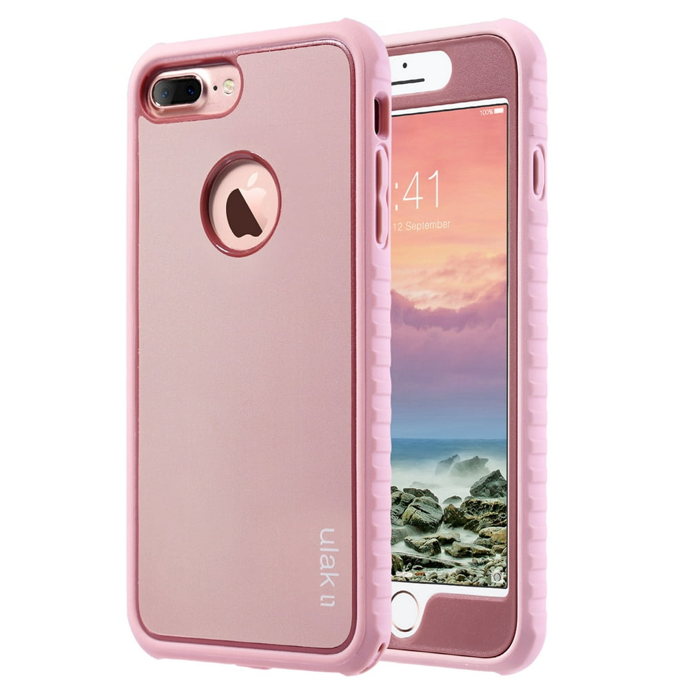 iPhone 7 Plus Case, ULAK Shockproof Flexible TPU Bumper Case Durable