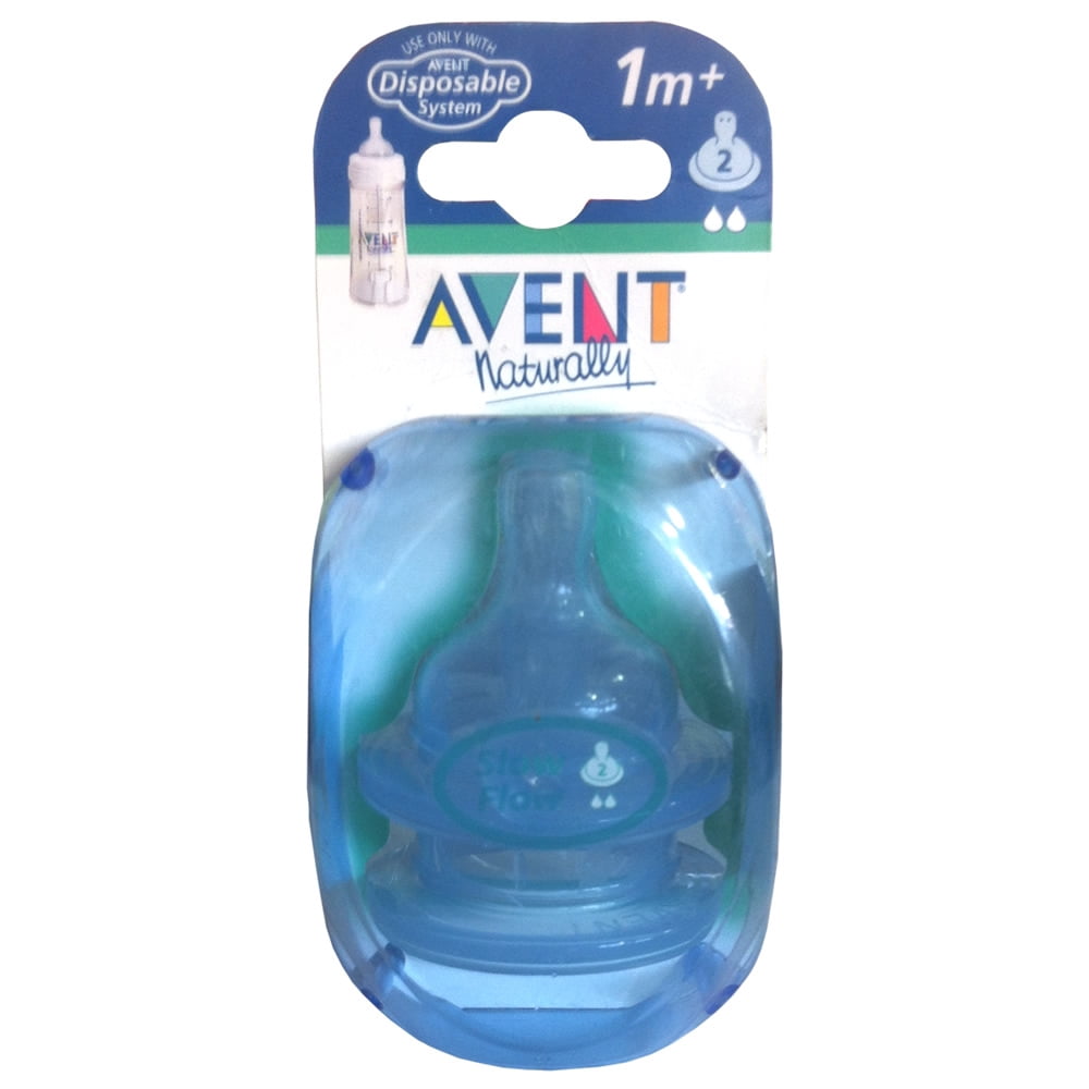 Philips Avent Disposable Slow Flow Nipples CLOSEOUT Walmart